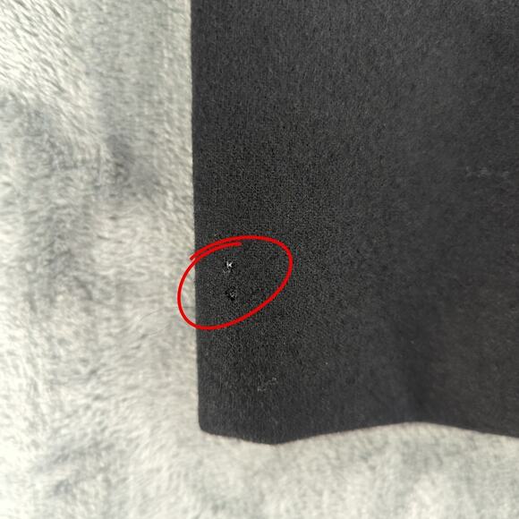 VTG Pendleton Blazer Womens 10 Black Wool USA Oversized Workwear Career Classic - Picture 7 of 12